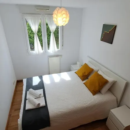 Appartement Lumineux T3 Avec Jardin Privatif A Hendaye - Parking Et Wif Gratuit Exterior foto